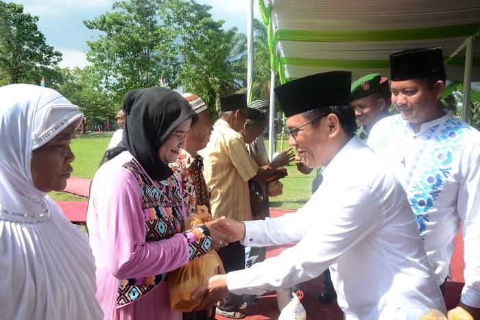 Ribuan Umat Islam Padati Peringatan Maulid Nabi Muhammad SAW di Deli Serdang