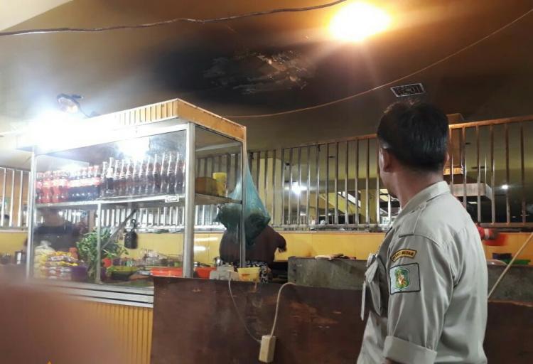 Akibat Regulator Tabung Gas Longgar, Foodcourt Pusat Pasar Nyaris Terbakar