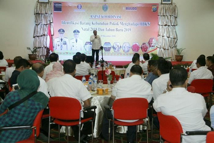 Jelang Natal dan Tahun Baru 2019, Pasokan dan Harga Bahan Pokok di Sumut Terkendali
