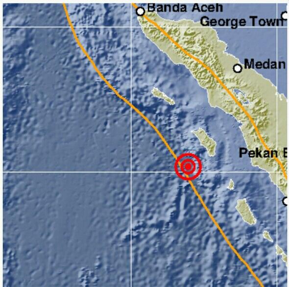 Nias Barat Diguncang Gempa 5 SR