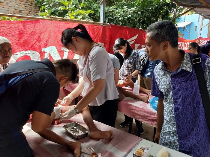 Peduli Sesama, KTA Sakti Gelar Sunat Massal di Desa Bandar Klippa