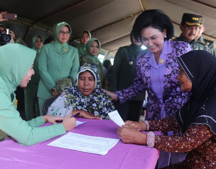 Dharma Pertiwi Gelar Baksos Kesehatan di Desa Tanjung Kait Banten