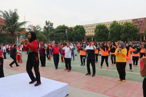 Walikota Medan Apresiasi Digelarnya Senam Bersama masyarakat Lintas Agama