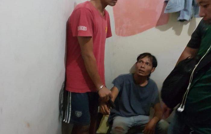 Tim Pegasus Polsek Medan Kota Grebek Kampung Narkoba di Kampung Baru