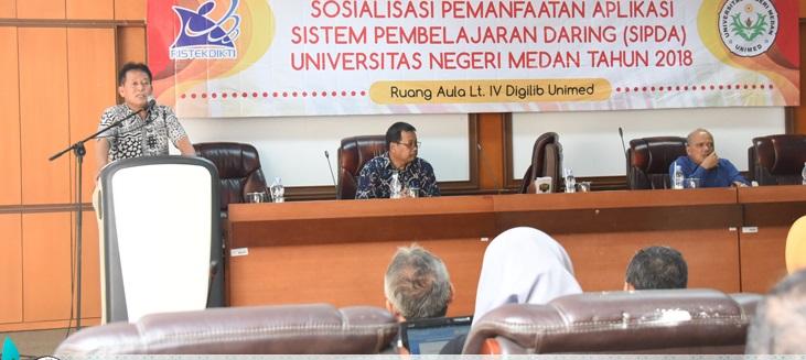 Sikapi Perkembangan Teknologi, Unimed Perbaharui Sistem E-Learning