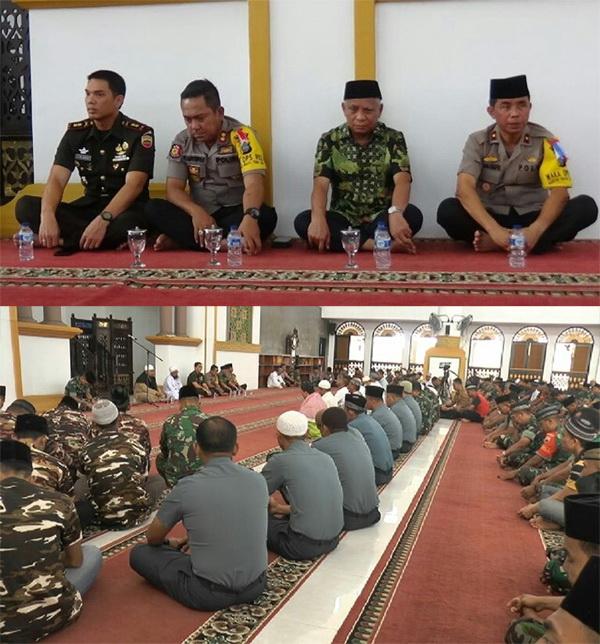 Kodim 0208/AS dan 3 Pilar Plus Gelar Doa Bersama dan Galang Dana