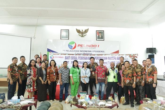 Pelindo 1 Sambut Natal 2018 dengan Aksi Baksos