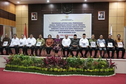 Walikota Medan Terima Laporan Hasil Pemeriksaan Kinerja dari BPK RI Perwakilan Sumut