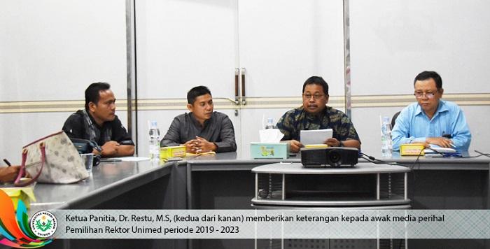 Universitas Negeri Medan Buka Seleksi Calon Rektor Periode 2019-2023