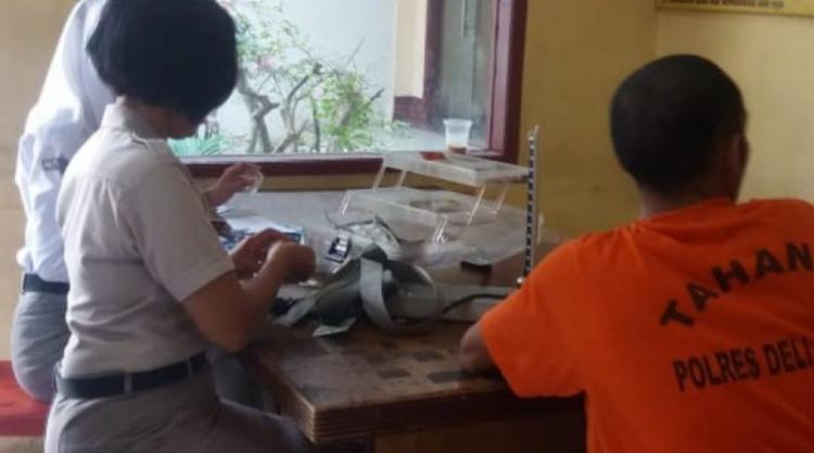 Cek Kesehatan di Rutan Polres Deli Serdang, Tahanan Minta Tambah Vitamin