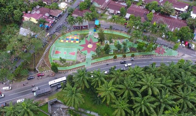 Wali Kota Pematangsiantar Resmikan Taman Beo di Segitiga Rindam