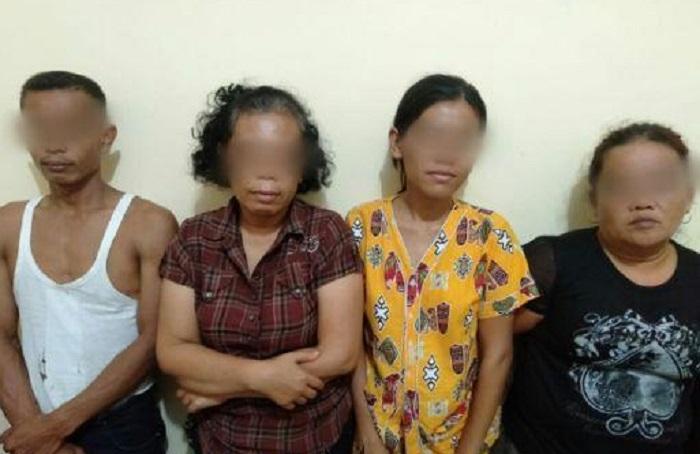 Lagi Asyik Main dengan 1 Pria, 3 IRT Ini Digrebek Polisi di Dolok Masihul