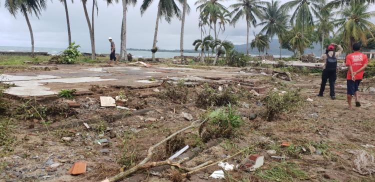 Dampak Tsunami di Selat Sunda, 222 Orang Meninggal Dunia, 843 Orang Luka-Luka dan 28 Orang Hilang