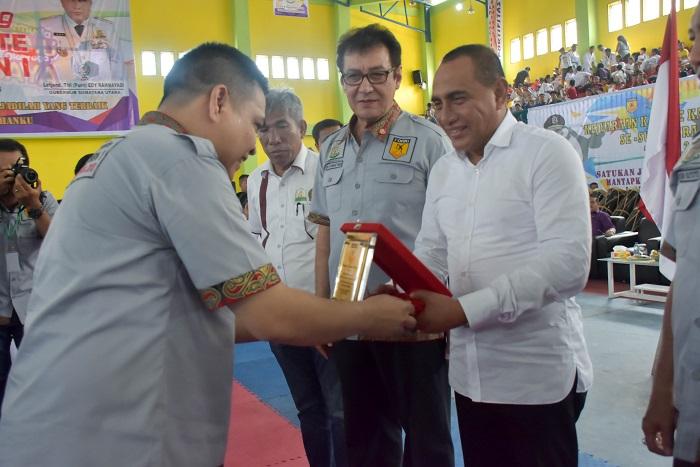 Buka Kejuaraan Karate Kajatisu Open I, Gubsu Sebut Karate Cabor Andalan Sumut