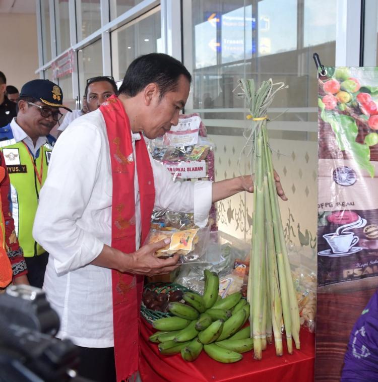 Presiden Resmikan Bandara Baru di Morowali dan Empat Terminal Bandara di Sulawesi