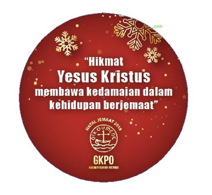 GKPO Halim Perdanakusuma Rayakan Natal di Tahun 2018