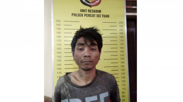 Kerap Beraksi dengan Sajam, Perampok Ini Akhirnya Ditangkap Polsek Percut Seituan