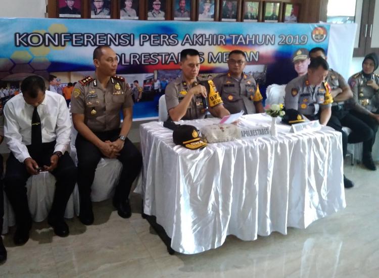 Refleksi Akhir Tahun, Kapolrestabes Waspadai Potensi Konflik Pilkada Medan