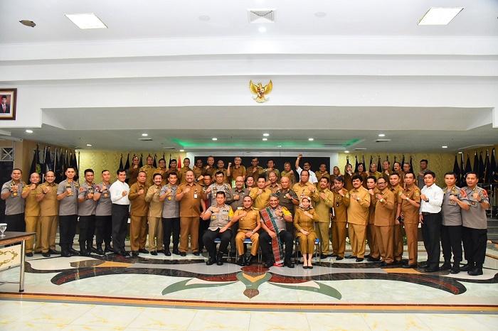 Gubernur Terima Kunjungan Kapolda Sumut Martuani Sormin
