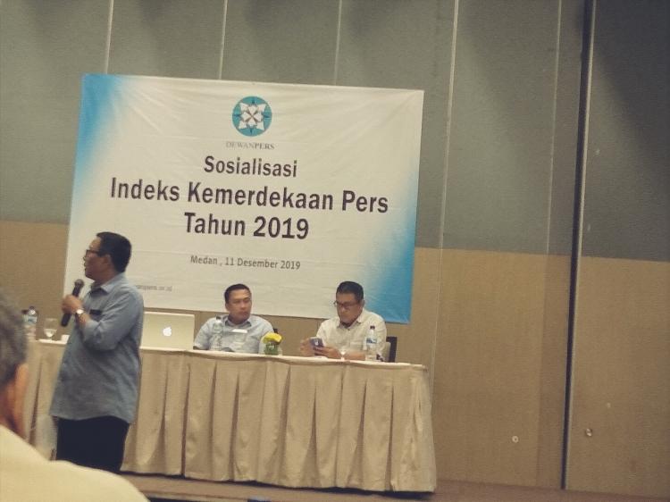 Indeks Kemerdekaan Pers di Sumut Masih Rendah