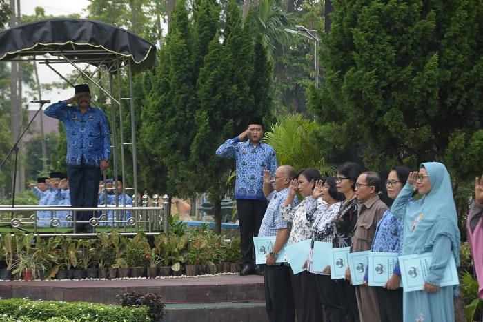 Hari Kesadaran Nasional di Deli Serdang, 52 ASN Terima Dana Sosial Korpri