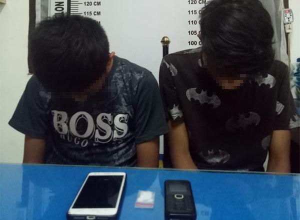 Polres Pematangsiantar Tangkap Dua Pelajar SMA, Ternyata Kurir Sabu