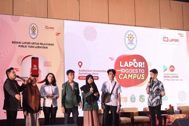 Sepanjang 2019, USU Berhasil Selesaikan 84 Pengaduan LAPOR!
