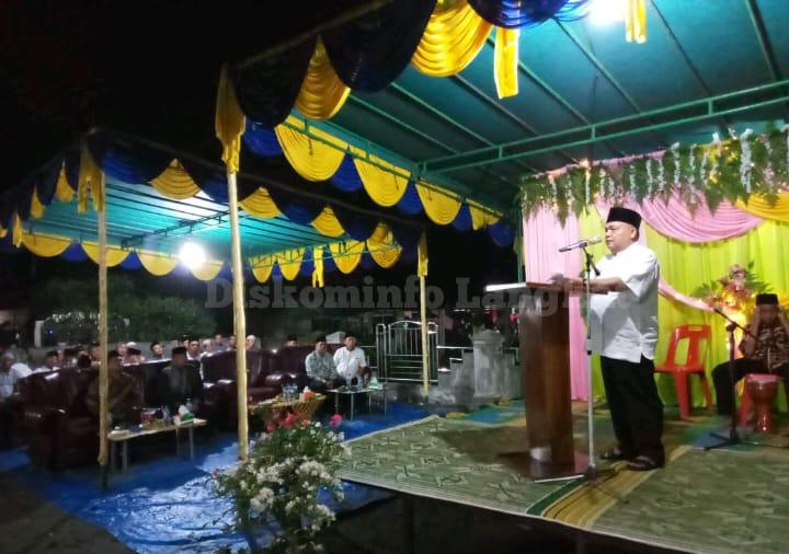 Bupati Langkat Berharap Generasi Langkat Selalu Menghidupkan Masjid