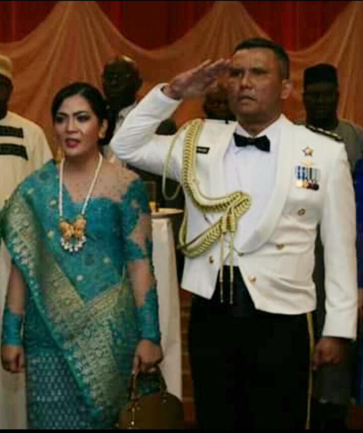 Keluarga Presiden Nigeria Hadiri Acara Resepsi Diplomatik TNI