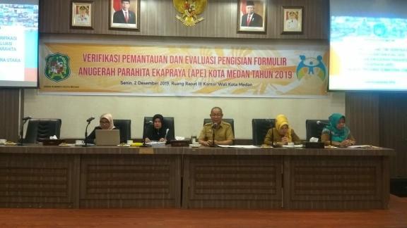 Kota Medan Raih Enam Besar Penerima Penghargaan APE