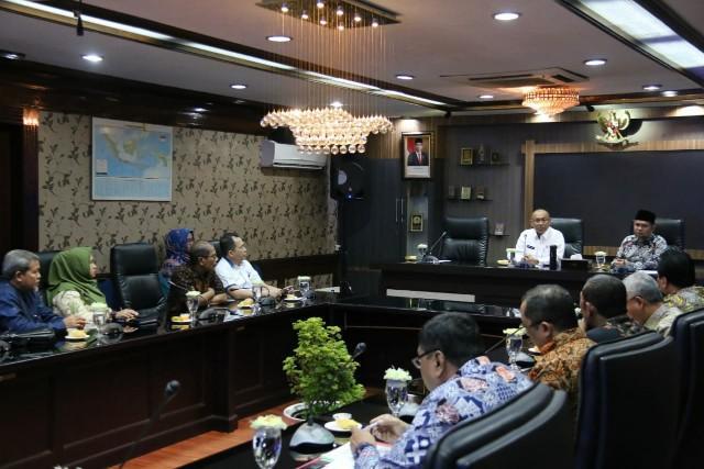 Bahas Dana Bagi Hasil dan Banjir, Anggota DPRD Sumut Dapil 1 Medan Kunjungi Pemko Medan