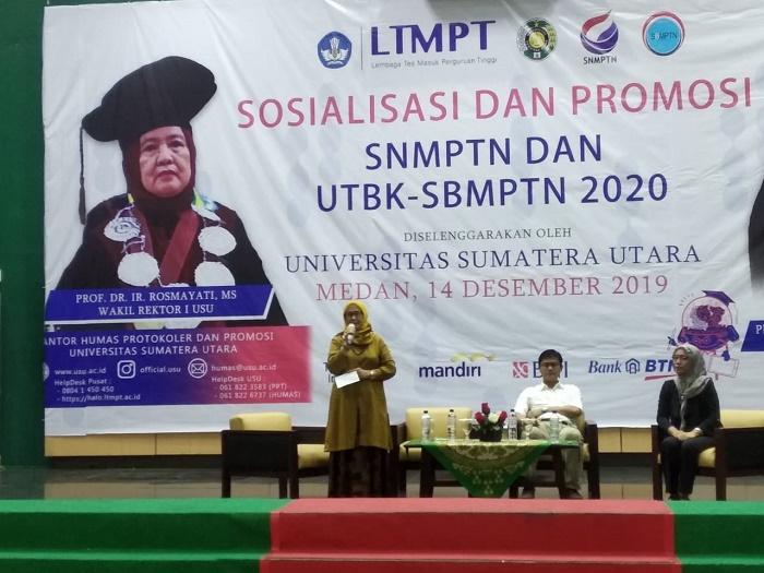 USU Buka Jalur Seleksi Masuk SNMPTN dan UTBK - SBMPTN 2020