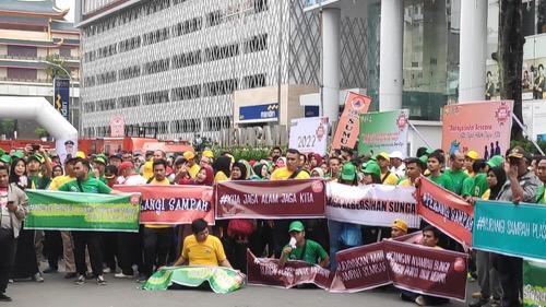 Gubernur Sumut bersama Plt Walikota Medan Deklarasikan Medan Bebas Banjir dan Bebas Sampah 2022