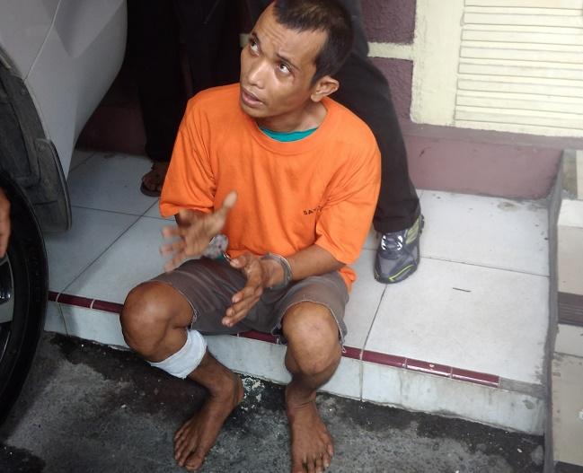 Pelaku Pembunuhan Paman Kandung di Pulo Brayan Ditangkap, Polisi Berikan Tembakan di Kaki