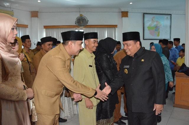 Bupati Langkat Lantik 101 Pejabat Eselon di Jajaran Pemkab Langkat