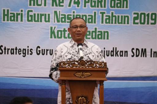 Plt Walikota Medan: Tugas Berat Guru Adalah Membangun Karakter Anak Bangsa