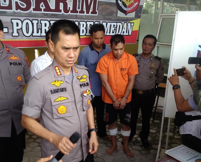 Polsek Medan Baru Ungkap Pembunuhan Wanita di Rumah Kos Jalan Punak Medan
