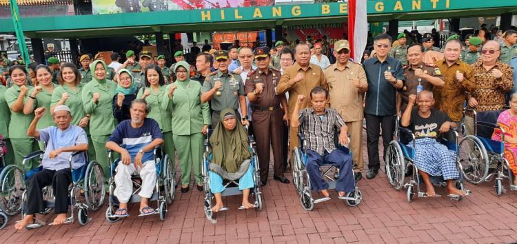 Plt Wali Kota Medan Hadiri Bakti Sosial dan Kesehatan Kodam I/BB di Lapangan Benteng