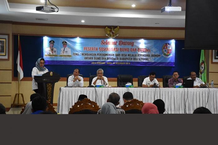 Pemkab Deli Serdang Gelar Sosialisasi BUMD dan BUMDes