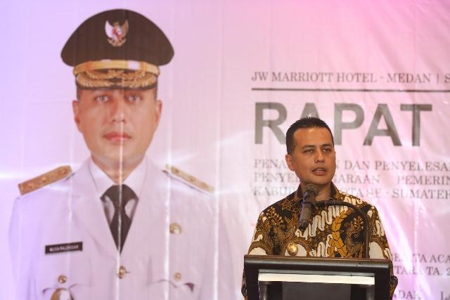 Rapat Koordinasi TLHP, Wagubsu: Seluruh Program Harus Bermanfaat Bagi Masyarakat