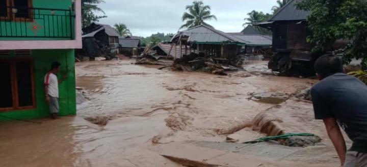 Diterjang Banjir Bandang, 7 Rumah Hanyut di Tiga Desa di Lahat