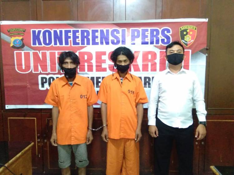 Polsek Medan Baru Tangkap Pecandu Sabu dan Ganja di Jalan Bromo