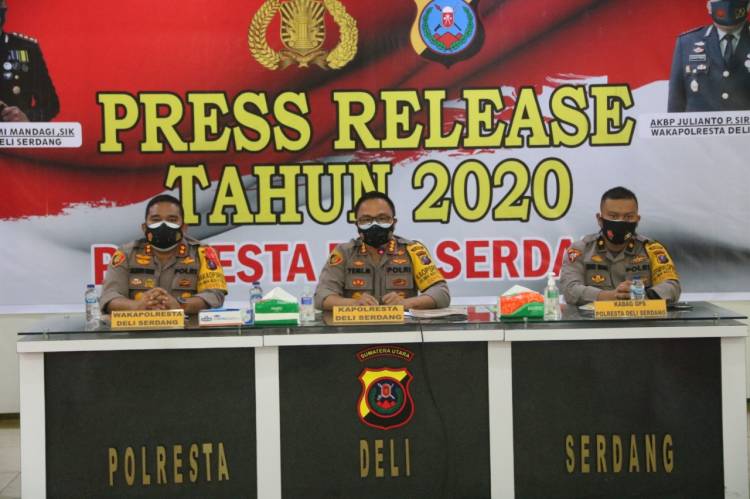 Kapolresta Deli Serdang Larang Pesta Kembang Api dan Petasan Sambut Pergantian Tahun