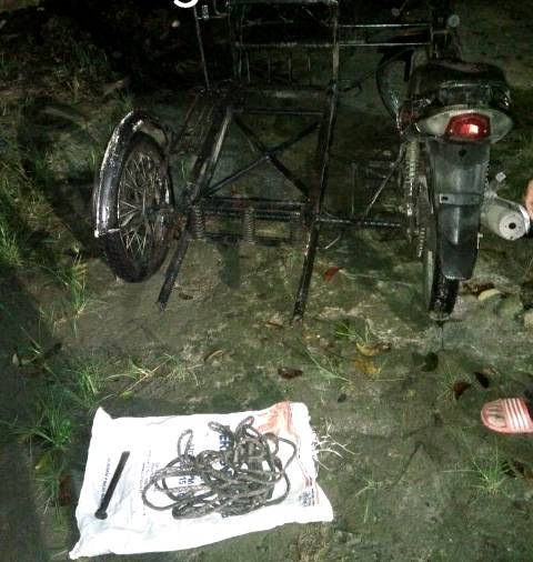 Polsek Lubuk Pakam Tangkap Residivis, Kedapatan Lagi Curi Pagar Besi Eks Kantor Dinas Kehutanan