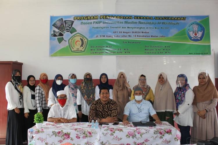 Pengabdian Masyarakat, Dosen UMN Bimbing Guru SD Buat Video Pembelajaran Interaktif Saat PJJ