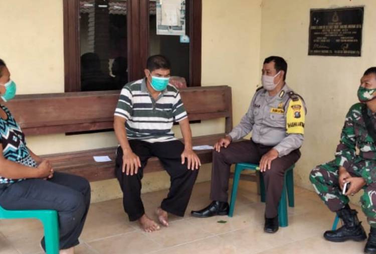 Polsek Tanjung Morawa Himbau Warga Terapkan Pendisiplinan Prokes