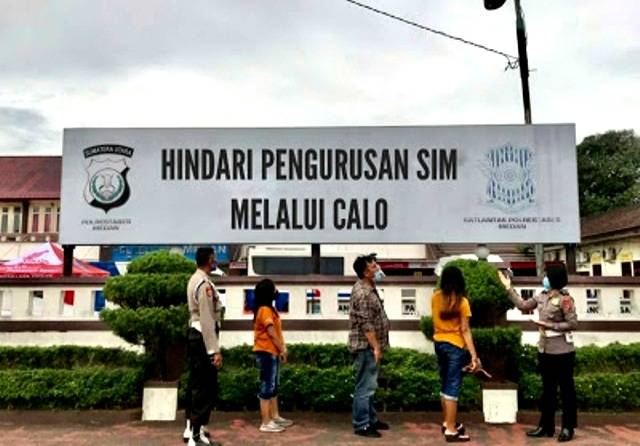 Hindari Calo, Kanit Regident Silatnas Polrestabes Medan: Pengurusan SIM Jangan Pakai Pihak Ketiga