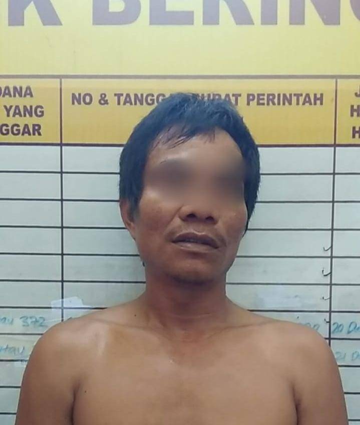 Pria Mocok-Mocok Diringkus Karena Curi Mesin Pembuat Pelet Ikan