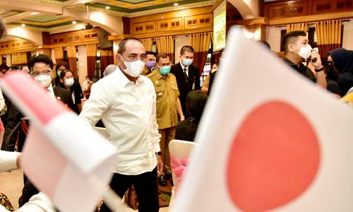 Lepas 70 Tenaga Kerja ke Jepang dan Arab Saudi Edy Rahmayadi Tekankan Tiga Hal Ini