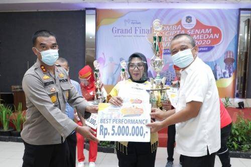 Inilah Pemenang Lomba Cipta Senam Colorful Medan, Pemko Harapkan Tarian Ini Jadi Ikon Pariwisata